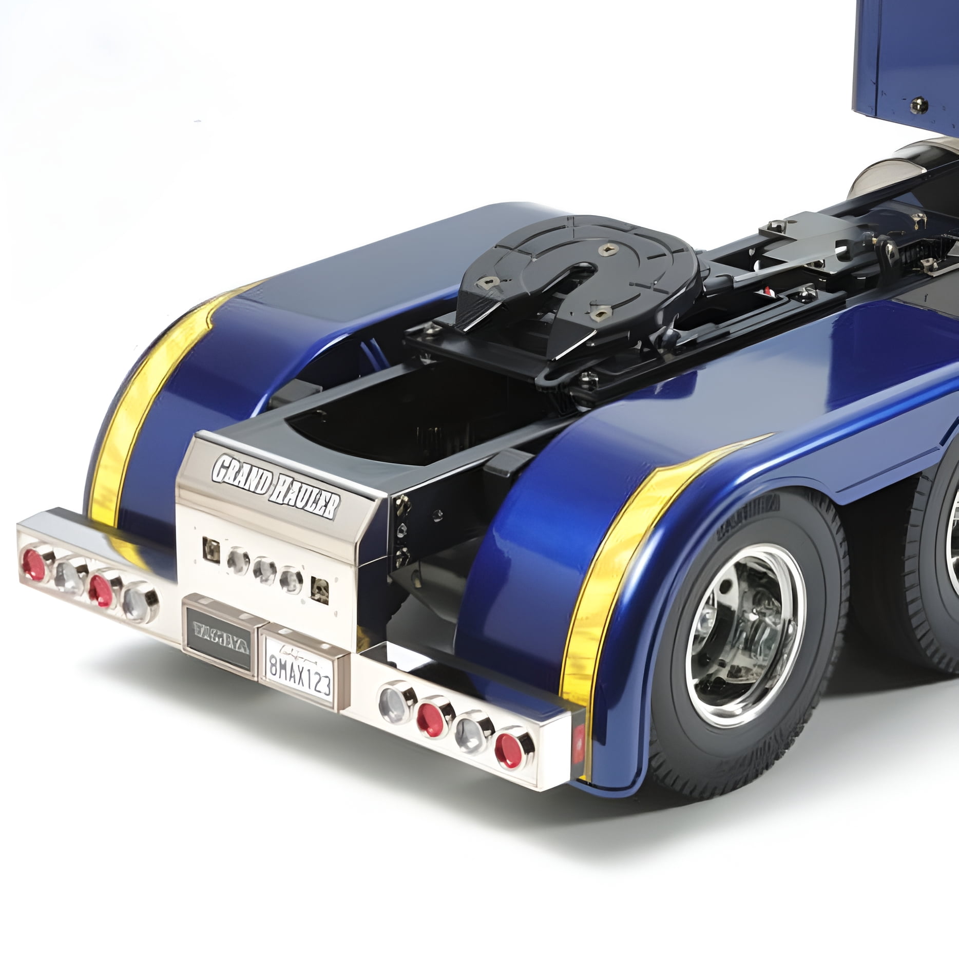 Tamiya 1/14 RC Grand Hauler Kit, Semi-Truck Model with 3-Speed