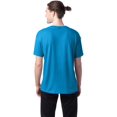 thumbnail image 2 of Hanes T-Shirt Col Rond pour Hommes EcoSmart, Turquoise 2TG, 2 of 2