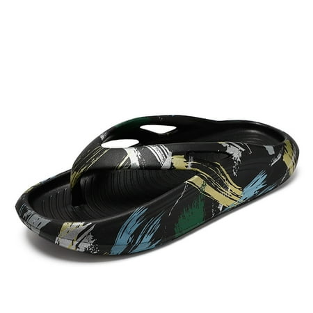 

Men s Flip-Flops Thongs Sandals Durable Comfort Slippers for Beach