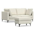 thumbnail image 4 of Simpli Home Ava 76-inch Sofa and Ottoman Set in Tightly Woven Performance Fabric, 4 of 11