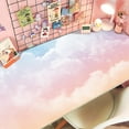 thumbnail image 1 of Desk Pad, Cute Cartoon Table Cover Desk Mat Water Repellent Protector Blotter Mouse Pad for Writing, Laptop, Desktop for Kids Girls (50cm*80cm, Pastel Clouds), 1 of 1
