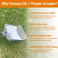 thumbnail image 4 of Cuchara Pooper CKLT, resistente, 168 cm, con mango de acero inoxidable, 4 of 8
