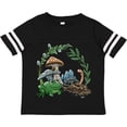 thumbnail image 3 of Inktastic Frog, Worm, Mushrooms Nature Scene Boys or Girls Toddler T-Shirt, 3 of 5
