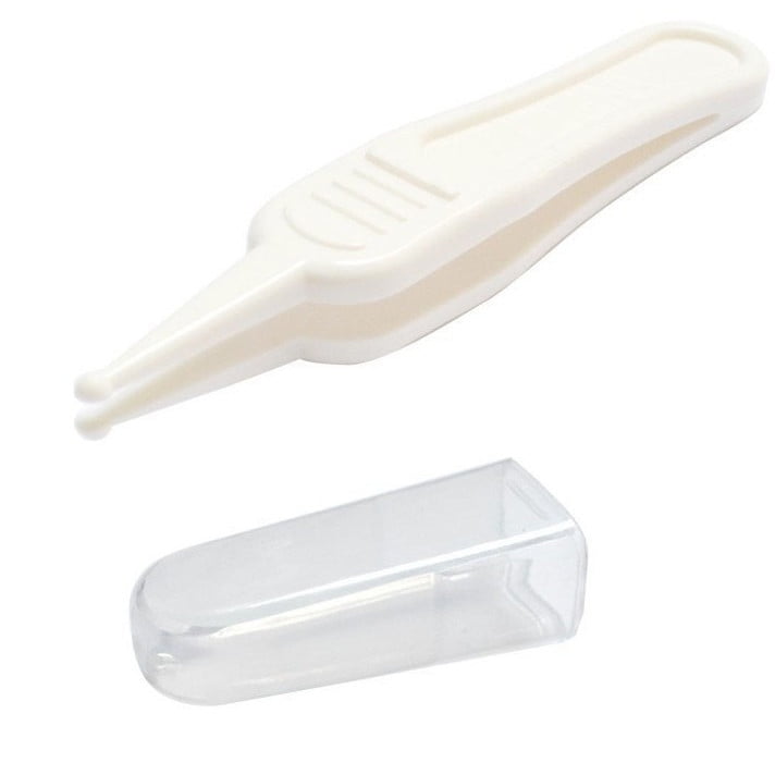 Plastic Tweezer Baby Nose, Baby Safe Cleaning Tweezers