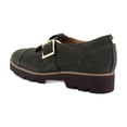 thumbnail image 3 of Vionic Carmen Women's Loafers & Slip-Ons Dark Khaki Suede Size 12 M, 3 of 8