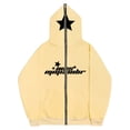 thumbnail image 4 of Sudaderas oscuras europeas y americanas para hombre y mujer, sudaderas con capucha góticas para parejas, sudaderas de Cremallera larga de talla grande Harajuku 2023, 4 of 5