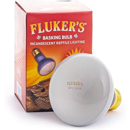 Fluker's Basking Spotlight Bulbs for Reptiles,100 watts,incandescent light