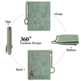 thumbnail image 4 of FALAN MULE Small Wallets Woman Slim RFID Blocking Mini Credit Card Holder, 4 of 7
