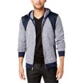 thumbnail image 1 of INC Sudadera con capucha para hombre con bloques de color, azul, XXL, 1 of 1