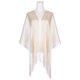 thumbnail image 3 of INSPIRE CHIC Chal y envolturas para mujeres para vestidos de noche Bling brillante y reluciente para fiestas de boda Beige (Dorado) 74.8"x17.7" (LxA), 3 of 6
