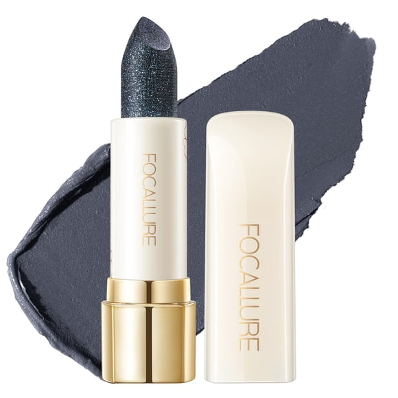 FOCALLURE Lápiz labial hidratante brillante Acabado perlado Bálsamo labial hidratante con color con textura cremosa Tinte labial de larga duración y alta pigmentación Night Song