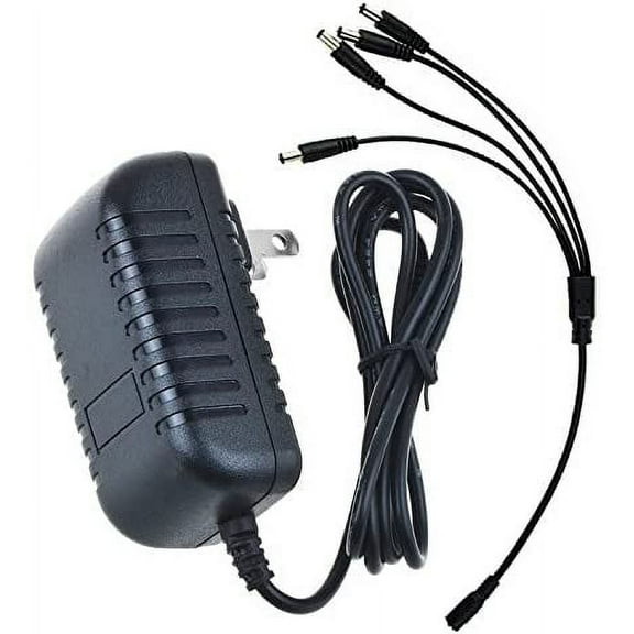 AC Adapter   8 Plug Splitter Replacement for S-nark SA-1 9v Power Supply & 3 SA-2 Daisy Chains--SA1 & 3 SA2s for Guitar Pedals