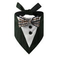 thumbnail image 2 of Pnellth Pet Saliva Towel Soft Bowknot Pet Dog Suit Triangle Scarf, 2 of 9