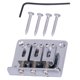 thumbnail image 1 of Montaje lines de puente de guitarra eléctrica de 3 cuerdas con 1 herramienta de de tornillos de 4 llaves Plata Yuyangstore Puente de guitarra eléctrica, 1 of 8