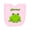 AD-Pink, variant on Inktastic Kisses? Cute Frog Newborn Bib