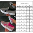 thumbnail image 3 of Zapatillas deportivas con purpurina para mujer Shoesbeige-36/39/Rose Red kaili Sencillez, 3 of 3