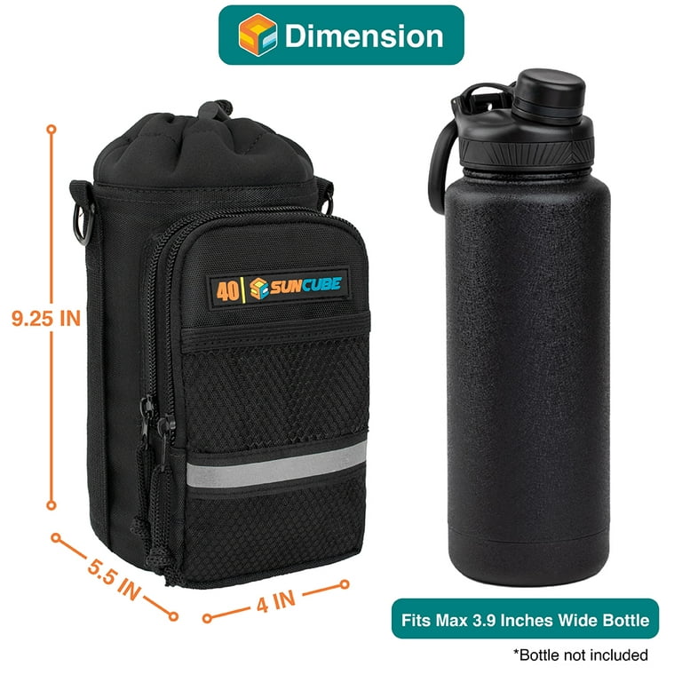 Extreme Water Bottle Holder Carrier with Adjustable Shoulder Strap Bottle  Bag