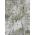 thumbnail image 2 of Addison Rugs Chantille Indoor/Outdoor Transitional Abstract Taupe Washable Rectangle Rug, 2'6" x 3'10", 2 of 6