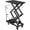 330lbs-Lifting height 50 inches-Black, variant on Hydraulic Lift Table Cart,Lift Table With Lifting Height,Manual Double Scissor Lift Table,Hydraulic Scissor Cart Table Lift For Material Handling Transportation With Locking Wheel