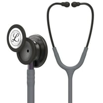 3M Littmann Classic III Monitoring Stethoscope, Stainless Steel Smoke-Finish Chestpiece, 27" Black Tube, Violet Stem and Smoke Headset