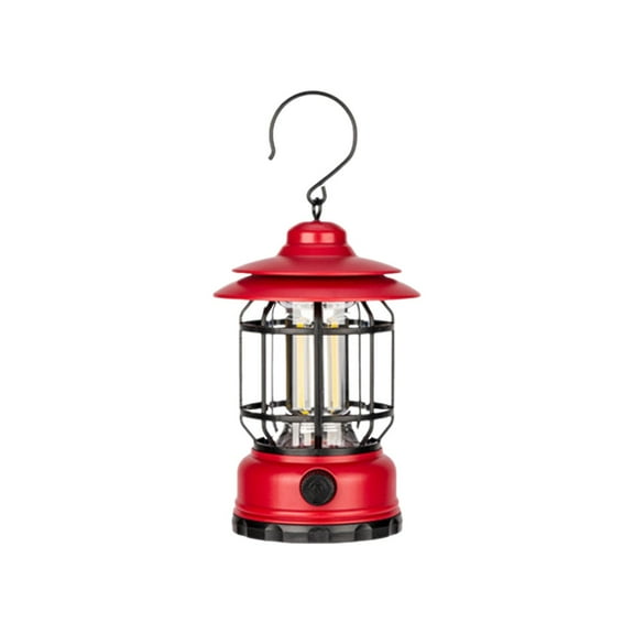 EZPXFCI Outdoor LED Camping Lantern with Adjustable Brightness - Waterproof Battery Operated Light for Emergency, Garden, Backyard, Hiking and Power Outages