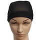 thumbnail image 2 of Turbante superelástico para quimioterapia y cáncer, para mujer Negro, 2 of 9