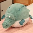 thumbnail image 1 of Kawaii Soft Crocodile Puffer Animal Plush Stuffed Toy Doll Pillow Home Bed Sofa Decoration Cushion Cute Baby Kid Girlfriend GiftCrocodile60-45cm Deng Xun unisex, 1 of 2