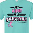 thumbnail image 4 of Inktastic My Aunt is a Survivor Breast Cancer Awareness T-Shirt, 4 of 5