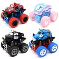 thumbnail image 3 of Coche de juguete, juguetes pequeños, coche de inercia para niños, juguete para niños, vehículo todoterreno, excavadora, 3 of 5