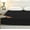 Black Solid, variant on EASY BEDDING Full Size Fitted Sheet 1 Piece Only, 100% Egyptian Cotton, 1000 TC, Fits up to 14 Inches Deep Pocket Bottom Sheet-Black Stripe