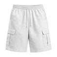 thumbnail image 5 of Cargo Shorts for Men Outdoor Work Athletic Walking Shorts Summer Hiking Fit Casual Shorts with Multi Pockets White 4XL, 5 of 7