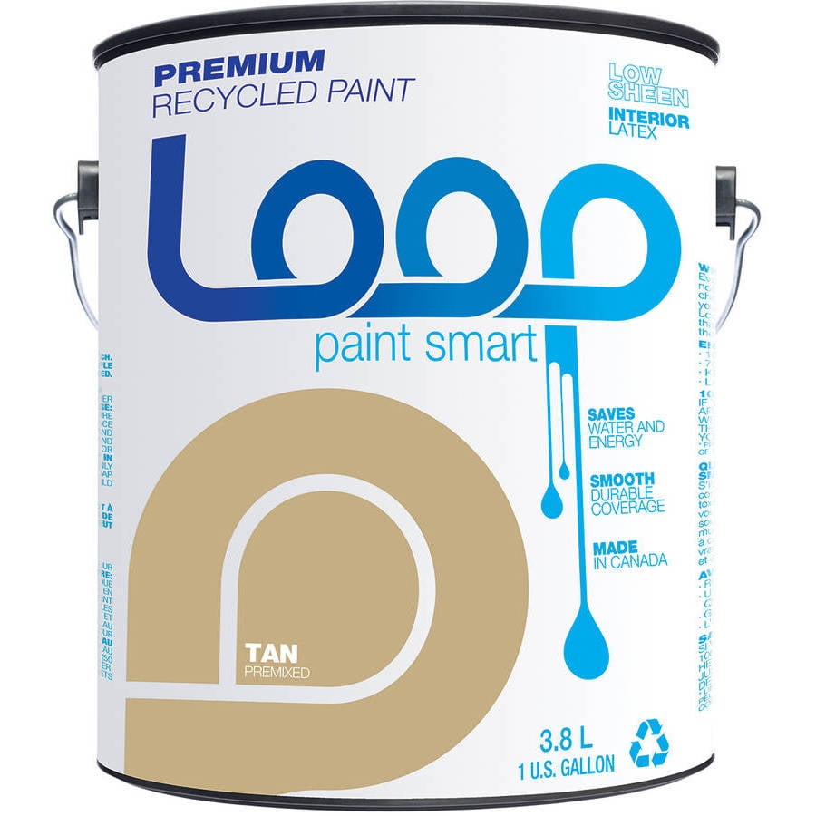 Loop Premium Recycled Paint, Tan by Loop Recycled Products Inc
