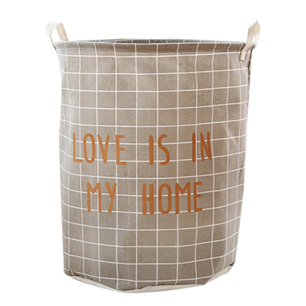 Plastic Laundry Basket Rattan Woven Simple Dirty Clothes Basket to Put