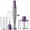 Purple, variant on Immersion Blender Handheld 1100W - 3 in 1 Hand Blenders Set with Trigger Speed Control Stainless Steel Emulsion Stick with Whisk and Milk Frother, Emulsifier for Kitchen for Soup, Smoothie, Puree