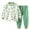 A01-Green, variant on HCNTES Toddler Baby Boy Soft 2pcs Pajamas Set Cute Dailywear & Loungewear Outfits Set for Kids Warm All-Weather Outfits Set(A01-Green,5-6 Years)