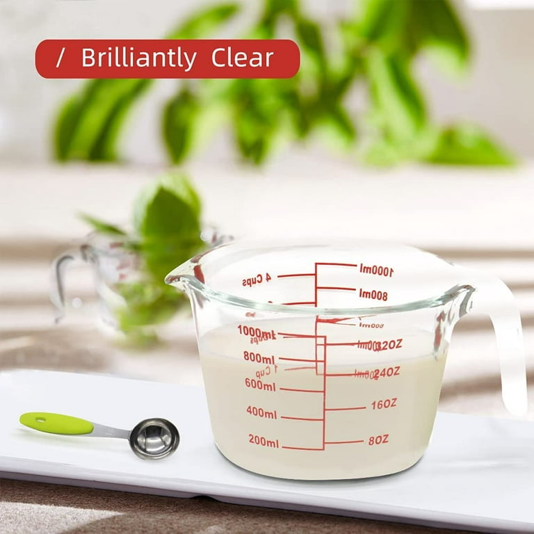 Serenity Milk Glass Measuring Cups