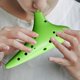 thumbnail image 3 of Idea de regalo de ocarina Alto C de plástico de 12 agujeros para músico principiante, fácil de aprender, 3 of 5