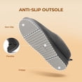 thumbnail image 4 of Pantuflas DREAM PAIRS SDSL2412M para Hombre en Gamuza Gris Talle 9, 4 of 8