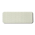 thumbnail image 1 of Modern Computer Mouse Pad, Pastel Themed Pattern of Grunge Leaves Symmetric Vertical Branches, Rectangle Non-Slip Rubber Mousepad Large, 31" x 12" Gaming Size, Champagne and Pale Teal, by Ambesonne, 1 of 2