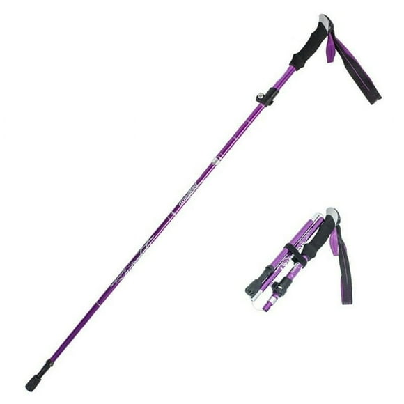 KEINXS Foldable Trekking Poles Lightweight And Durable Hiking Poles Ski Poles For Nordic Walking Poles For Skiing And Hiking Mountain Sports Trekking Poles