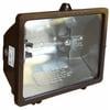 Morris Products 120V 300W Quartz Bronze Floodlight in Bronze