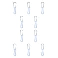 thumbnail image 1 of Limpiadores de lengua Raspador Seitruly Cepillos de limpieza bucal Plástico Unisex Lado para niños Azul claro 10Conjunto, 1 of 6