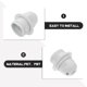 thumbnail image 4 of GOOHOCHY 10 Uds. Enchufe de luz roscado E27 reemplazo de portalámparas para lámparas de escritorio y colgantes adaptador de enchufe blanco para el hogar, 4 of 7