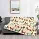 thumbnail image 2 of Fotbe Dachshund Dog Puppy Manta de Franela con Estampado, Manta Ultrasuave para Cama, Sofá, Auto, Hipoalergénica y Antibolitas-50"x40", 2 of 6