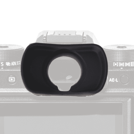 Foto&Tech Soft Rubber Eyecup Fuji EC-XT L Eye Cup Cover Eyepiece Viewfinder Compatible with Fujifilm GFX100 X-T1 X-T2 X-T3 X-T4 GFX-50S X-H1