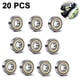 thumbnail image 1 of Rodamientos de bolas 608 ZZ (20 piezas), rodamientos rígidos de bolas para monopatín en miniatura con doble blindaje de metal 608ZZ, 1 of 8