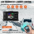 thumbnail image 4 of VEVOR 5KW Diesel Air Heater 10L Tank Diesel Heater 12V Diesel Parking Heater Muffler with LCD Thermostat and Remote Control for RV Bus Trailer Motor-home and Boats, 4 of 9