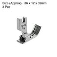 thumbnail image 2 of #SP-18R Pie prensatela industrial con bisagra para máquina de coser con guía derecha de 1/8" (3mm) 3 piezas, 2 of 2