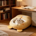 thumbnail image 5 of Lit Chaud pour Chat d'Intérieur pour l'Hiver, Design Semi-Clos Douillet pour Petits Chats et Usage Intérieur, Lit pour Animal, 5 of 5