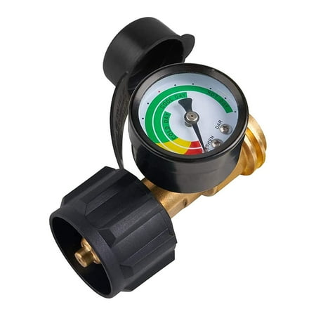 

Universal Propane Tank Gauge QCC1 / Type 1 Connection Fit for 5-40 Pound Steel Propane Cylinder